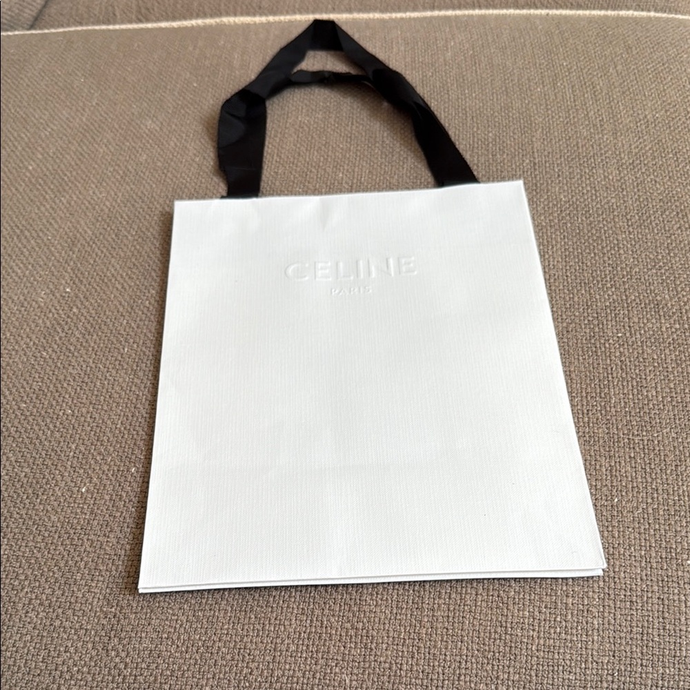 Celine Paris paper shopping bag